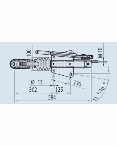 Гальмо накату AL-KO 90 S-3 700-1000 кг AK161 (1251911)