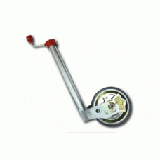 Опорне колесо причепа AL-KO d48 мм з покажчиком навантаження довжина 645 мм сталевий диск 300 кг (1221695)