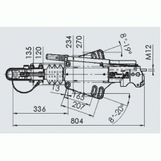 Гальмо накату AE Profi V 3500 2000-3500 кг AK351 (1224137)