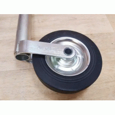 Опорне колесо причепа AL-KO d48 мм довжина 470 мм сталевий диск 150 кг (1222434)