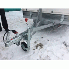 Опорне колесо причепа AL-KO d48 мм довжина 470 мм сталевий диск 150 кг (1222434)