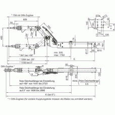 Гальмо накату AL-KO 270VB BASIC регульоване по висоті 1425-2700 кг 1950 мм (20059809)