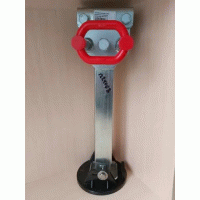 Стійка для причепа AL-KO опорна поворотна домкратна з флянцем 45х590 мм 500 кг(1224068)