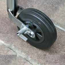 Опорне колесо причепа AL-KO d48 мм гальмівне довжина 470 мм 150 кг (1224351)