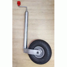 Опорне колесо причепа AL-KO d48 мм довжина 580 мм сталевий диск з пневмошиною 200 кг (1222438)