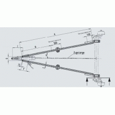 Дишло AL-KO 101Т V-образне 2300 мм 1000 кг (249380)