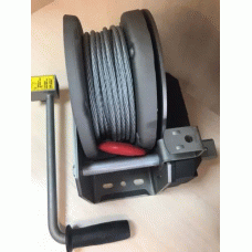 Лебідка причепа AL-KO Optima 1201A Plus ручна з тросом 25 м 1150 кг (1730020)