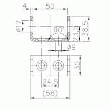 Відповідна частина петлі борта причепа Winterhoff BSCHG 10-17-B (1860093)