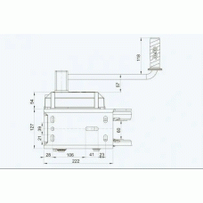 Лебідка причепа AL-KO Optima 1201A Plus ручна з тросом 12,5 м 1150 кг (1730019)