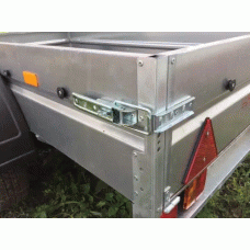 Замок бортовий причепа Winterhoff BV 10-1 довжина 210 мм (1860019)