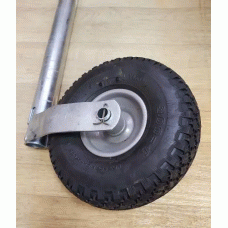 Опорне колесо причепа AL-KO d48 мм довжина 580 мм сталевий диск з пневмошиною 200 кг (1222438)