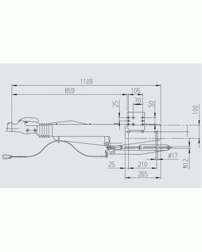 Гальмо накату AL-KO 2,8 VB/1-C 2500-3500 кг інерційне АК351 (1251581)