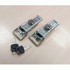 Замок бортовой прицепа Winterhoff BVS 60-1 длина 104 мм 2шт 1 шт.борт.зєднувач + 1шт. ключ (продається тільки попарно) (1860037)