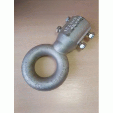 Петля дишла причепа AL-KO 2,8 VB-1-C DIN 40 мм діаметром 60 мм 2500-3500 кг 285 мм (1224113)