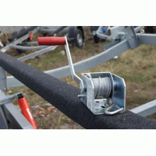 Лебідка причепа AL-KO 250 BASIC ручна з тросом 6 м 250 кг (1210211)