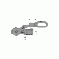 Зчіпний пристрій AL-KO AKS 3504 стабілізатор з замком ругле дишло 60 мм 3500 кг (1225160)