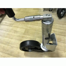 Опорне колесо причепа AL-KO d73 мм автоматичне довжина 900 мм сталевий диск 800 кг (1366155)