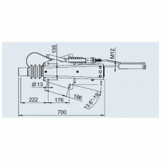 Гальмо накату AL-KO 2,8 VB/1-C, 2500-3500 кг без зчіпного пристрою (1251563)