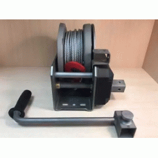 Лебідка причепа AL-KO Optima 1201A Plus ручна з фалом 12,5 м 1150 кг (1730021)