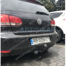 Фаркоп Volkswagen Golf 6 хэтчбек (2008-2012)  Съёмный крюк