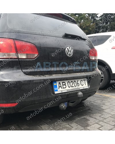 Фаркоп Volkswagen Golf 6 хэтчбек (2008-2012)  Съёмный крюк