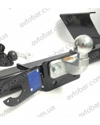 Фаркоп Volkswagen Crafter (2006-2018) Бампер с подножкой. Литой крюк