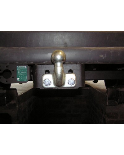 Фаркоп Volkswagen Crafter (2006-2018) Бампер с подножкой. Литой крюк