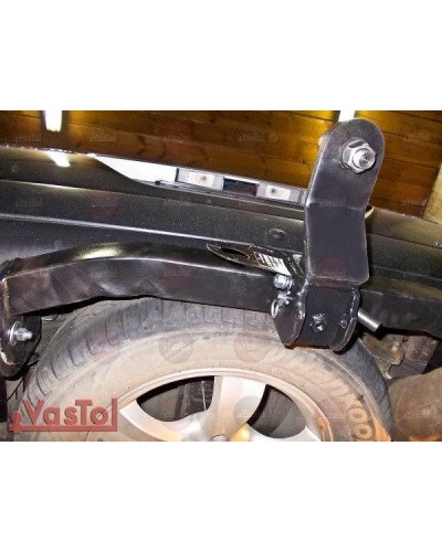 Фаркоп SsangYong Actyon Sports (2006-2018) під квадрат