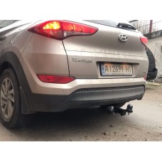 Фаркоп Hyundai Tucson (2015-2021) під квадрат. Vastol