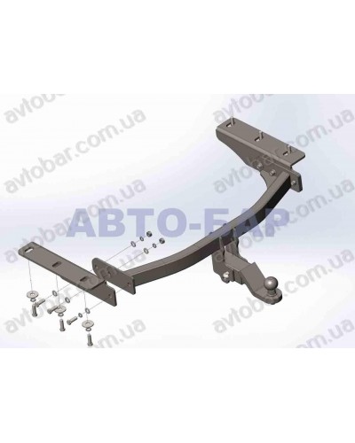 Фаркоп под квадрат на Toyota Highlander (c 2014--) Автопристрій