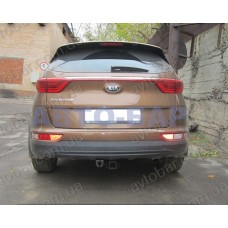 Фаркоп Kia Sportage 4 (2018-2021) под квадрат. Автопристрій
