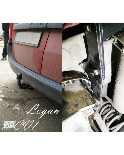 Фаркоп на Dacia Logan MCV універсал (2006-2012) Житомир Фаркоп