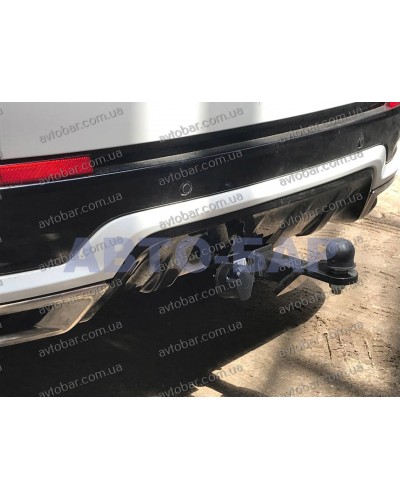 Фаркоп Land Rover Discovery Sport (2015-2024) під квадрат