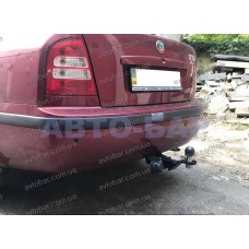 Фаркоп Skoda Octavia A4 під квадрат (1997-2010) Шкода Октавія Тур
