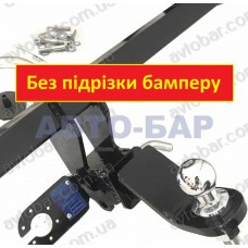 Фаркоп Mitsubishi Outlander 3 (2012-2022) Під квадрат