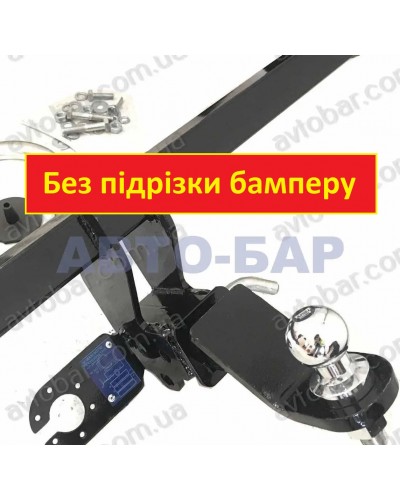 Фаркоп Mitsubishi Outlander 3 (2012-2022) Під квадрат