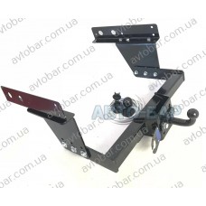 Фаркоп Opel Movano Бортовой (2010-2022) Спарка \ Однокатколесный. Литой крюк