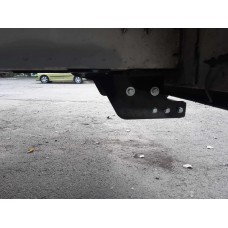 Фаркоп Opel Movano Бортовой (2010-2022) Спарка \ Однокатколесный. Литой крюк