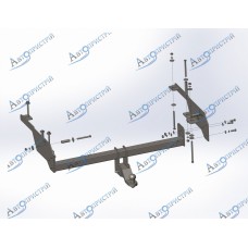 Фаркоп Ssang Yong Musso Grand (2019--) Під квадрат