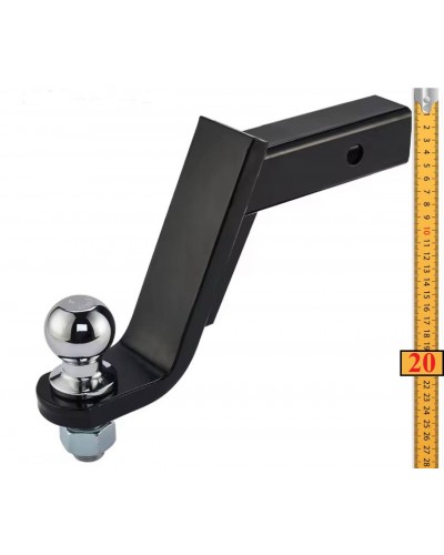 Вставка фаркопа занижена під квадрат + 20 см. Іспанія. Америкаська вставка. 50х50 мм