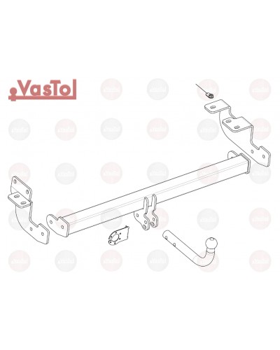 Фаркоп Ford Ecosport (з 2018 --) Vastol