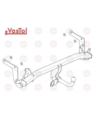 Фаркоп на Peugeot 3008 (2009-2017) Vastol