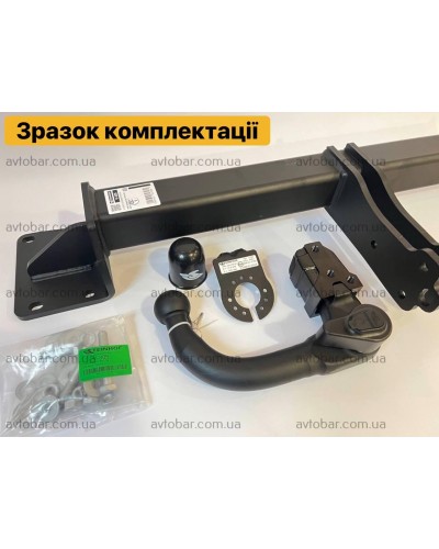 Фаркоп Toyota Land Cruiser Prado 120 (2002-2009) Steinhof. Польща. Вертикально зйомний автомат.