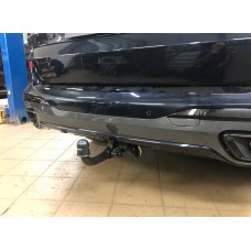 Фаркоп BMW X7 G07 (2019-2025) Steinhof. Польша. Вертикально-сьемный автомат.