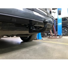 Фаркоп BMW X7 G07 (2019-2025) Steinhof. Польша. Вертикально-сьемный автомат.