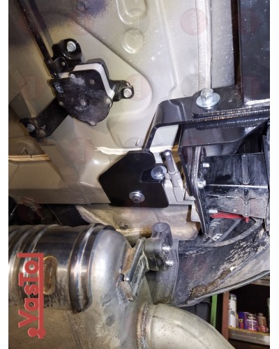 Фаркоп Hyundai SantaFe 4 (з 2021 -) під квадрат. Vastol