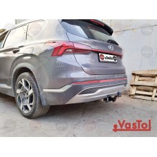 Фаркоп Hyundai SantaFe 4 (з 2021 -) під квадрат. Vastol
