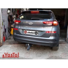 Фаркоп Hyundai Tucson (2015-2021) під квадрат. Vastol