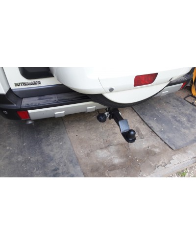 Фаркоп Mitsubishi Pajero 3 (2000-2006) під квадрат. VAstol