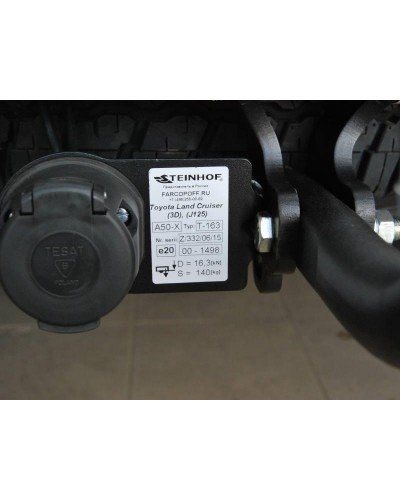 Фаркоп Toyota Prado 150 Land Cruiser (2009-2024) Steinhof. без підрізування бампера